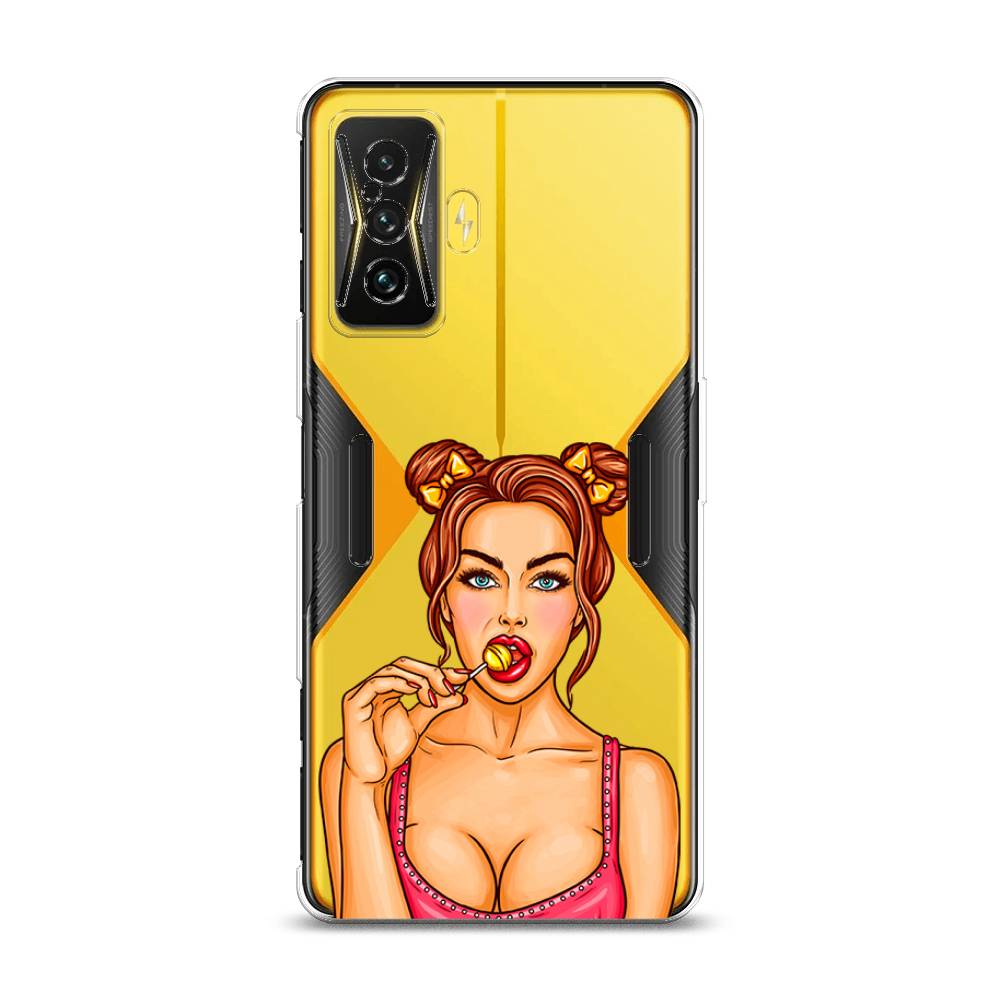 

Чехол Awog на Xiaomi Redmi K50 GE/F4 GT "Вкусный леденец", Разноцветный