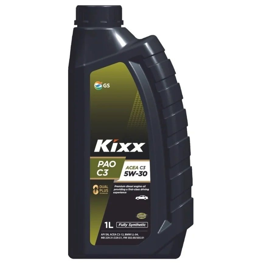 

Моторное масло Kixx PAO 5w40 API SN/CF ACEA C3 1л