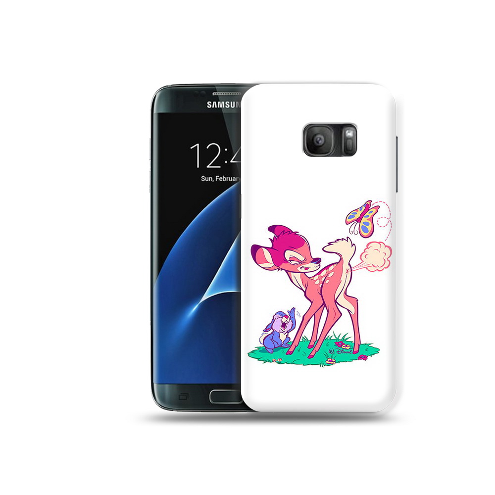 

Чехол MyPads Tocco для Samsung Galaxy S7 смешной олененок, Прозрачный, Tocco