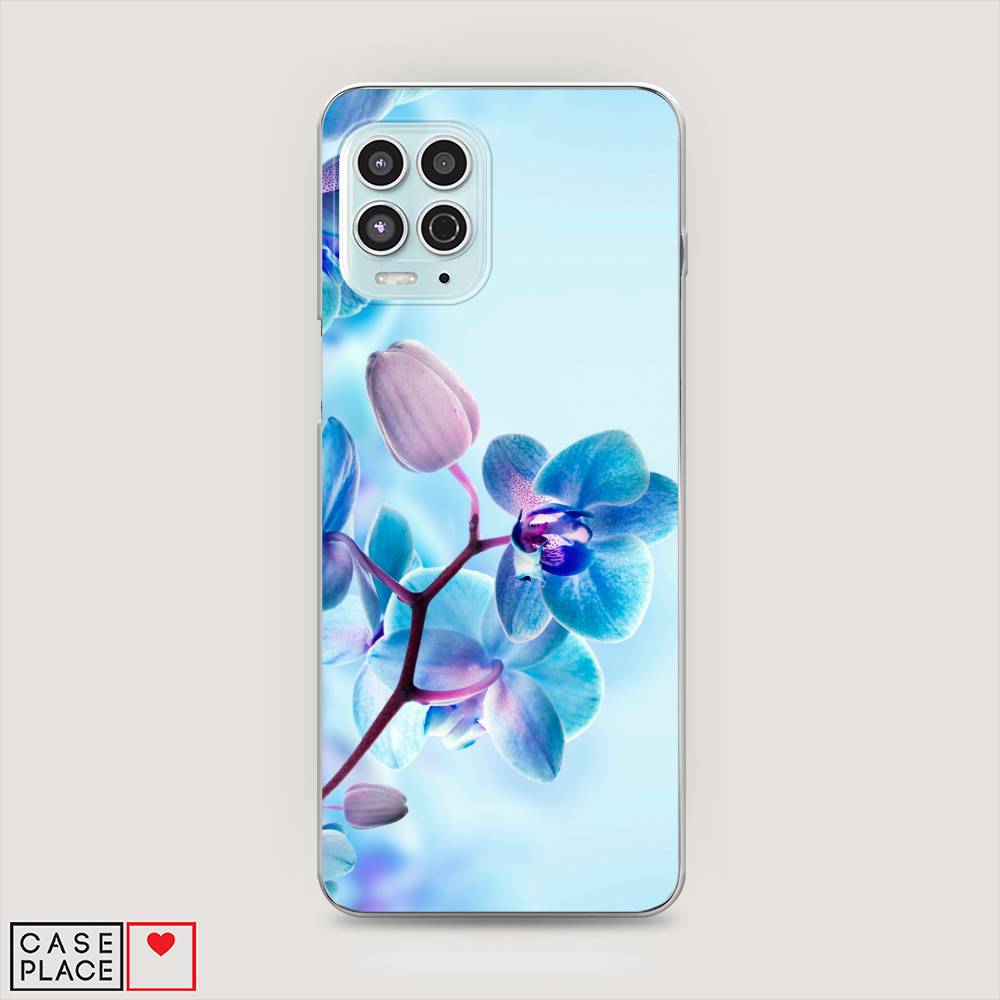 

Чехол Awog на Motorola Moto G100 "Голубая орхидея", Разноцветный, 241650-8