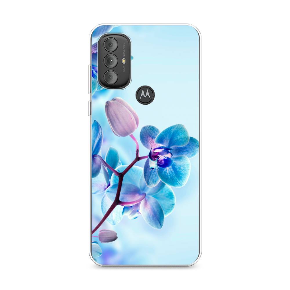 

Чехол Awog на Motorola Moto G Power 2022 "Голубая орхидея", Разноцветный, 242850-8