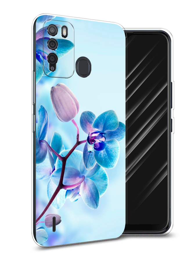 

Чехол Awog на Itel Vision 1 Pro "Голубая орхидея", Разноцветный, 3200350-8