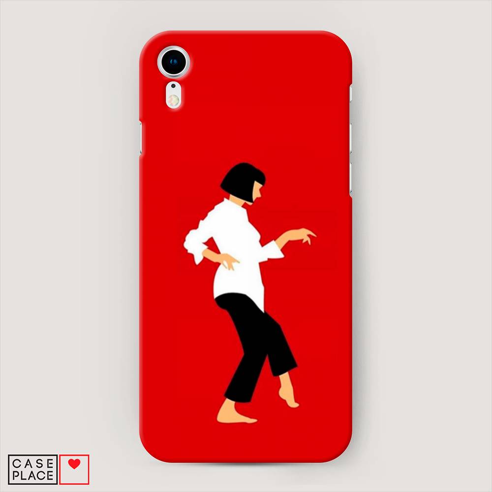 

Пластиковый чехол "Криминальное чтиво 1" на Apple iPhone XR (10R), 12020-5