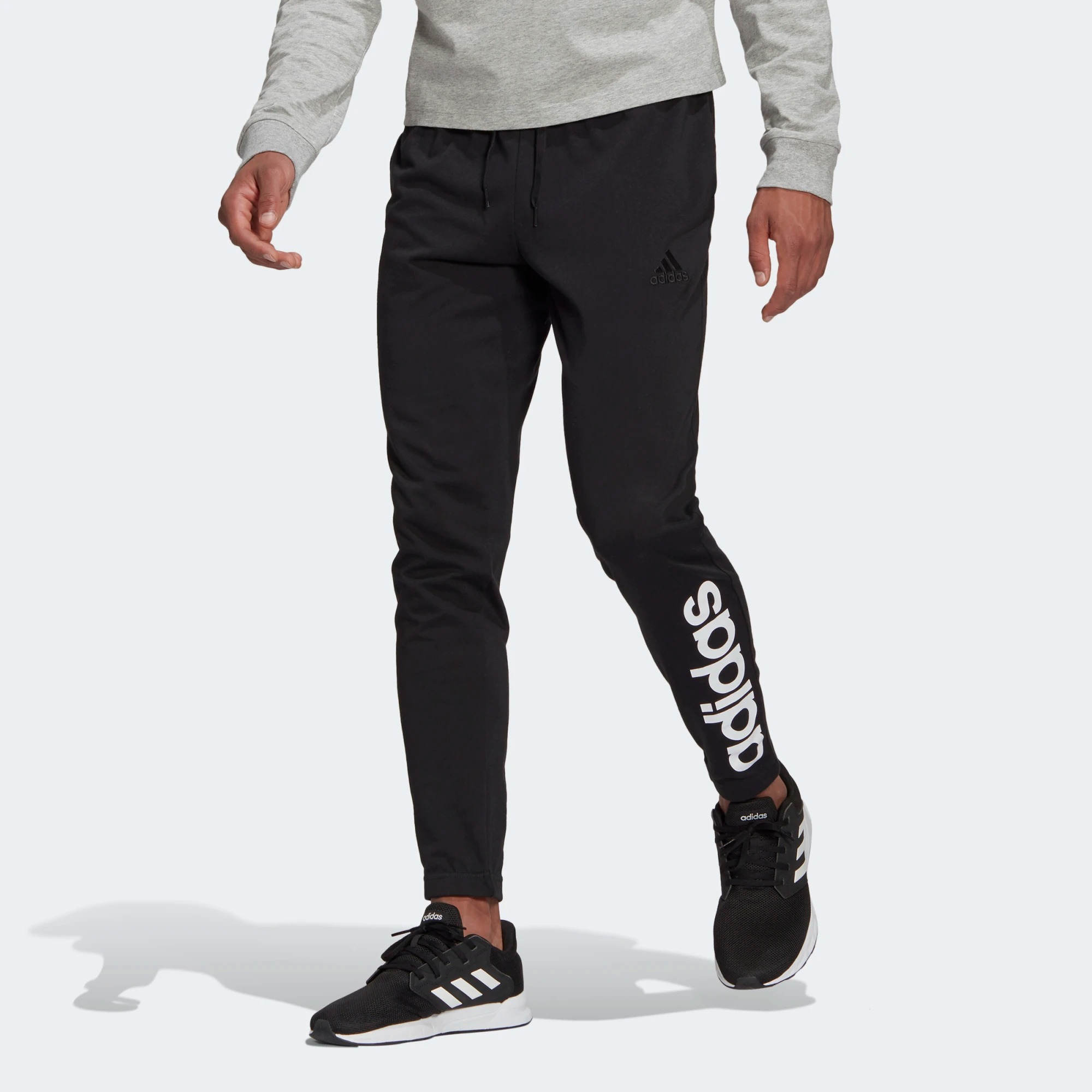 

Спортивные брюки мужские Adidas M Lin Sj Te Pant черные S, M Lin Sj Te Pant