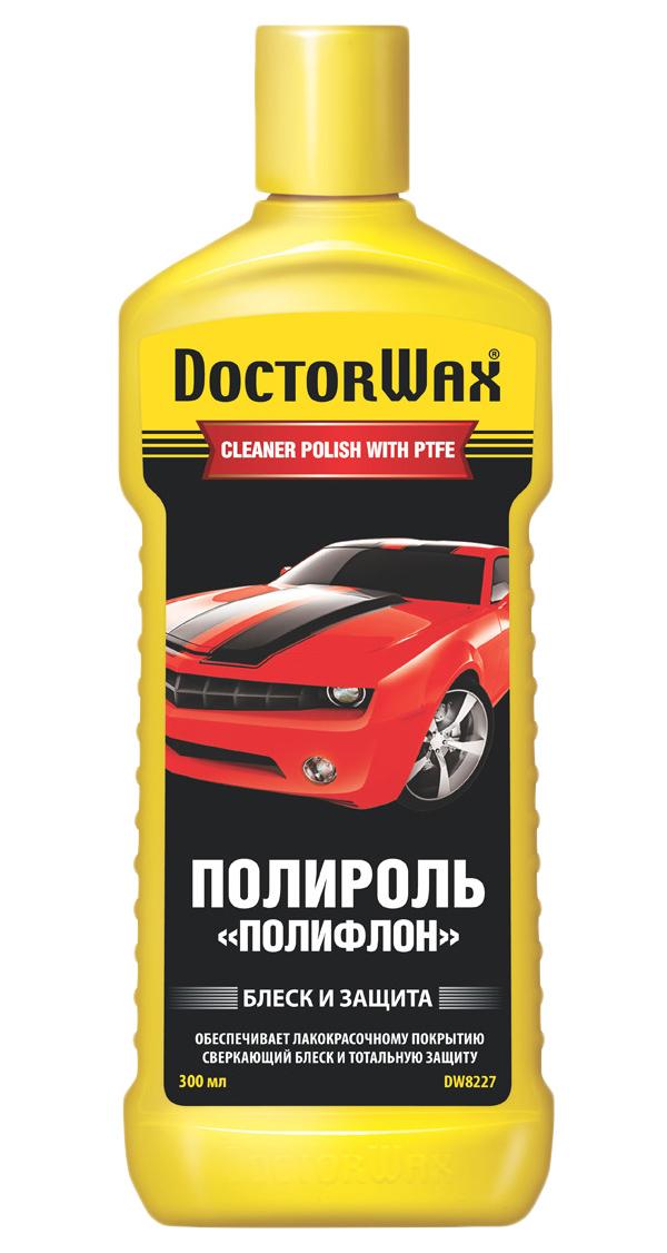 

Полироль Кузова Doctor Wax Полифлон 300 Мл Dw8227 Doctor Wax DW8227