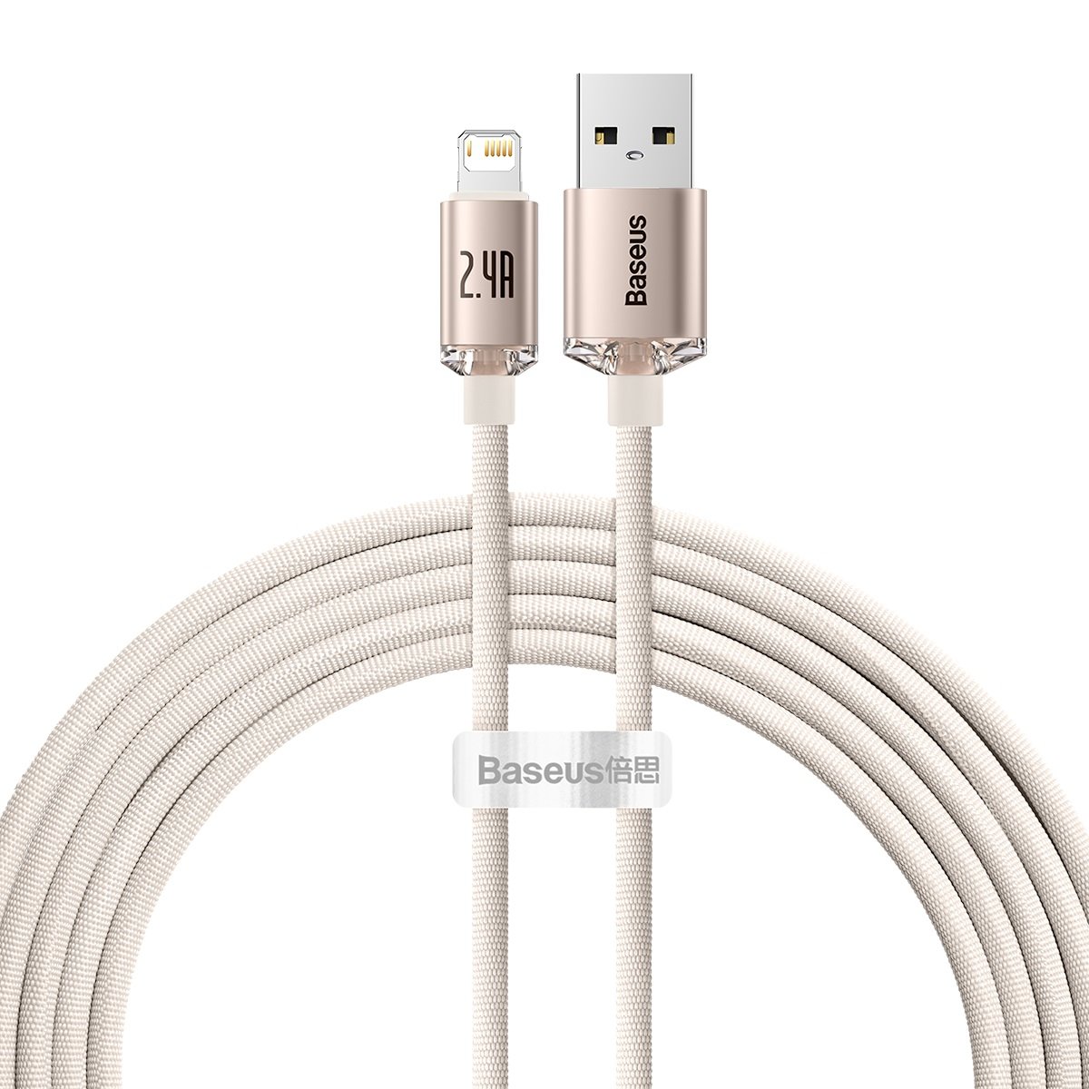 

Кабель lightning - usb Baseus CAJY001204 2 м розовый, CAJY001204
