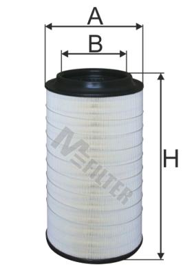 

Фильтр Воздушный H465 D230 D150 Iveco Bus M-Filter A8075