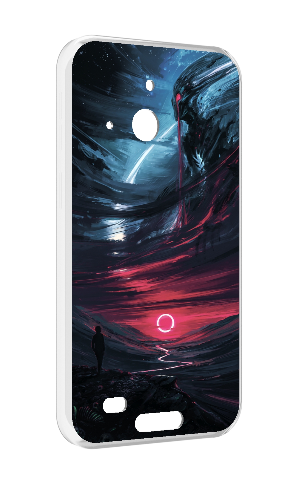 

Чехол MyPads страшный мир для Oukitel WP20 / WP20 Pro, Прозрачный, Tocco