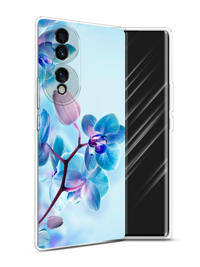 

Чехол Awog на Honor 70 "Голубая орхидея", Разноцветный, 6108250-8