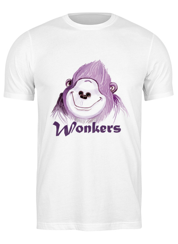 

Футболка мужская Printio Wonkers the watilla белая M, Белый, Wonkers the watilla