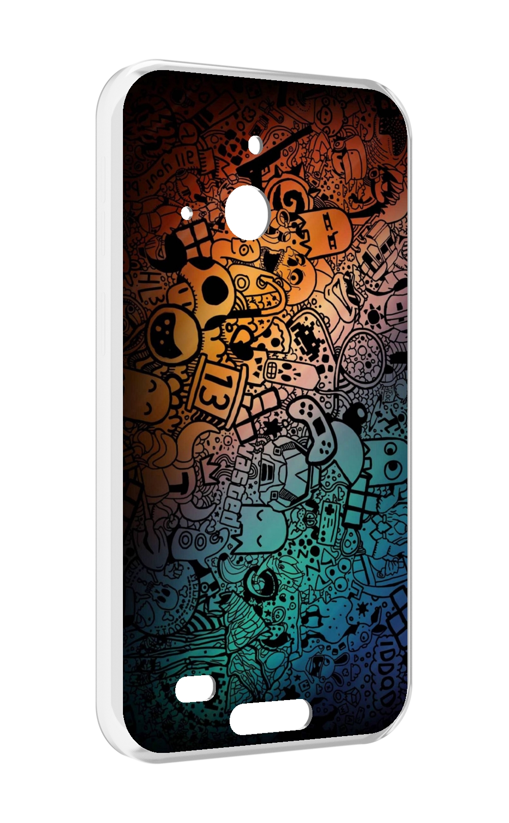 

Чехол MyPads стикеты в тени для Oukitel WP20 / WP20 Pro, Прозрачный, Tocco