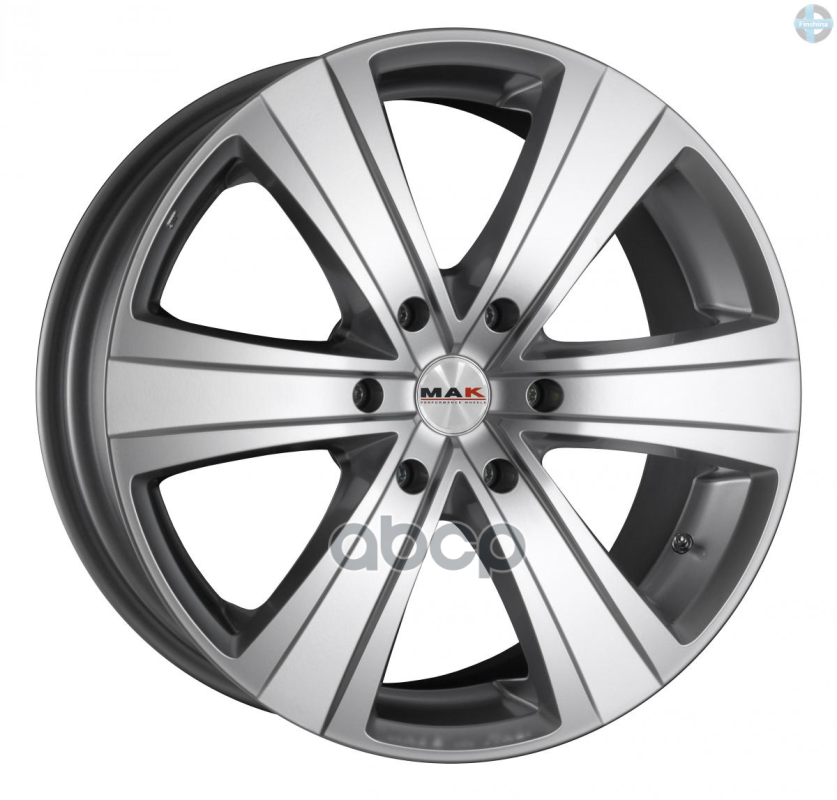 

Колесный диск MAK, Fuoco6 9x20/6x115ET30 70.3 HyperSilver, Серебристый