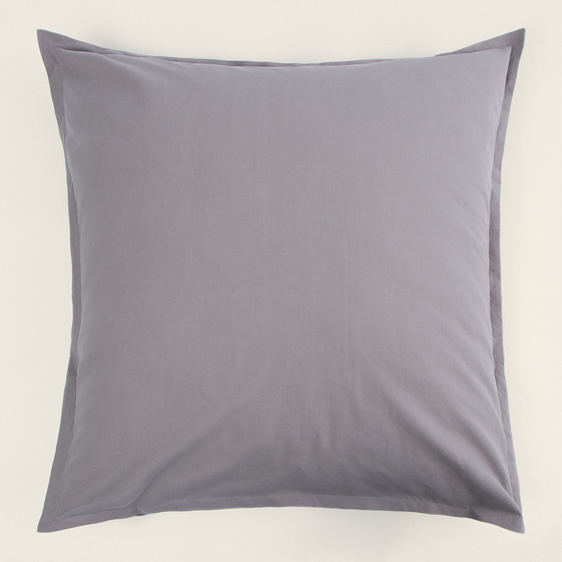 

Наволочка SL Home Cotton 70x70+2 см, цв.серый, 100% жатый хлопок