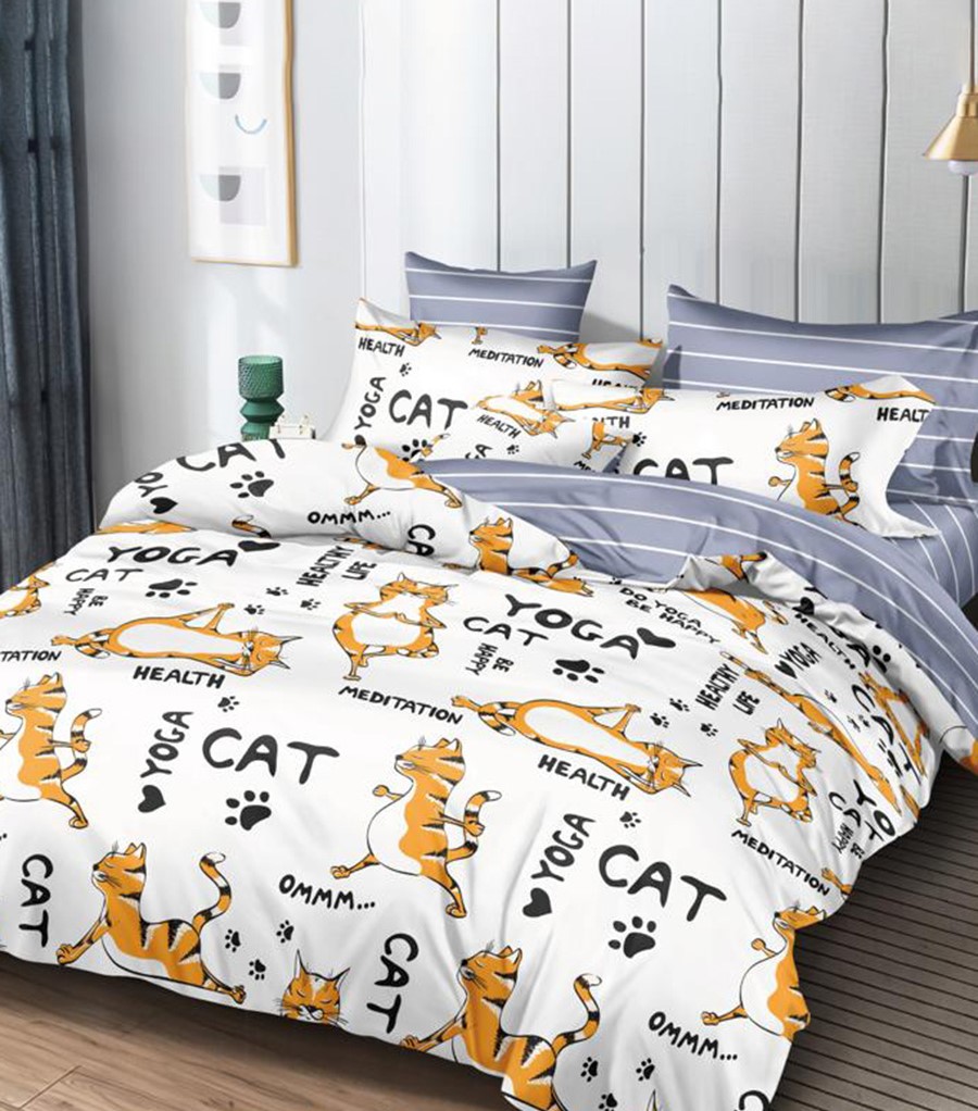 

Пододеяльник Сказка "Yogacat/Yogacat (компаньон)" 2-сп 175х215 см