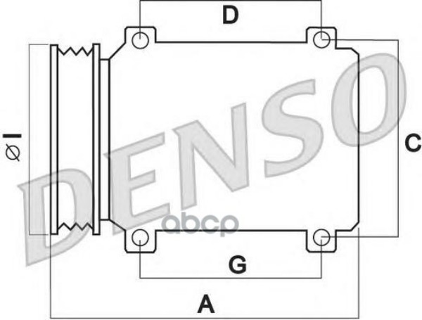 фото Компрессор кондиционера toyota camry 06- 2.4 denso арт. dcp50042