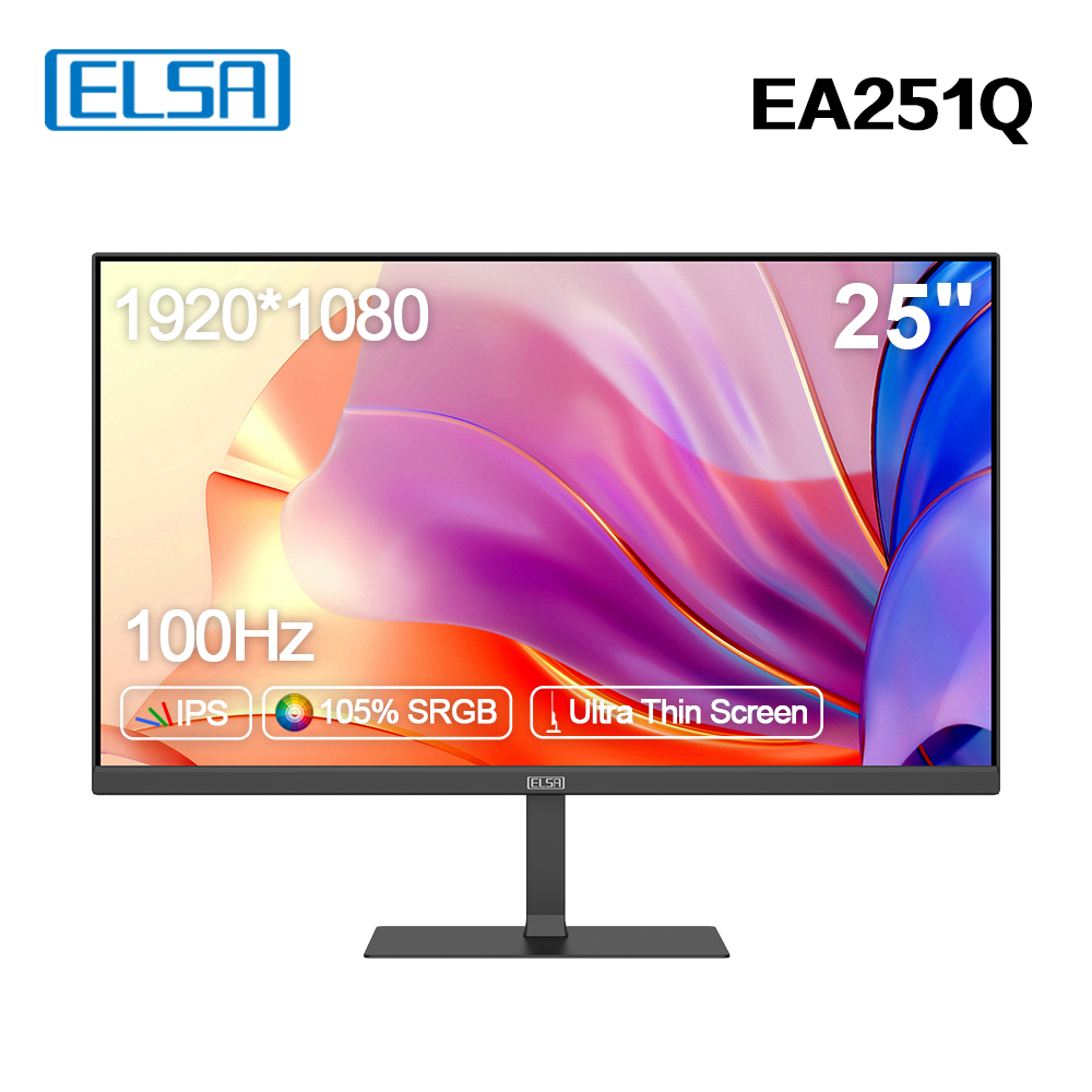 Монитор ELSA EA251Q Black