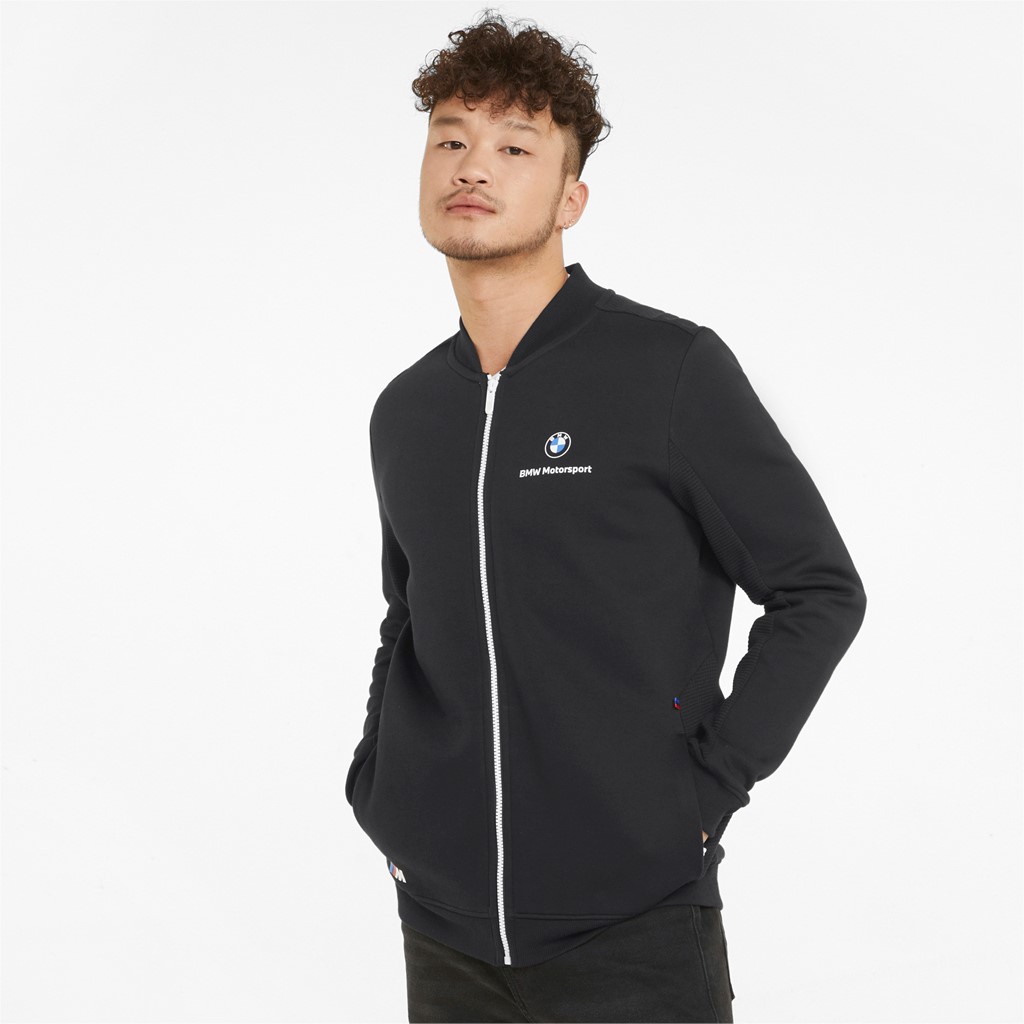 

Олимпийка мужская PUMA BMW MMS Sweat Jacket черная XL, BMW MMS Sweat Jacket