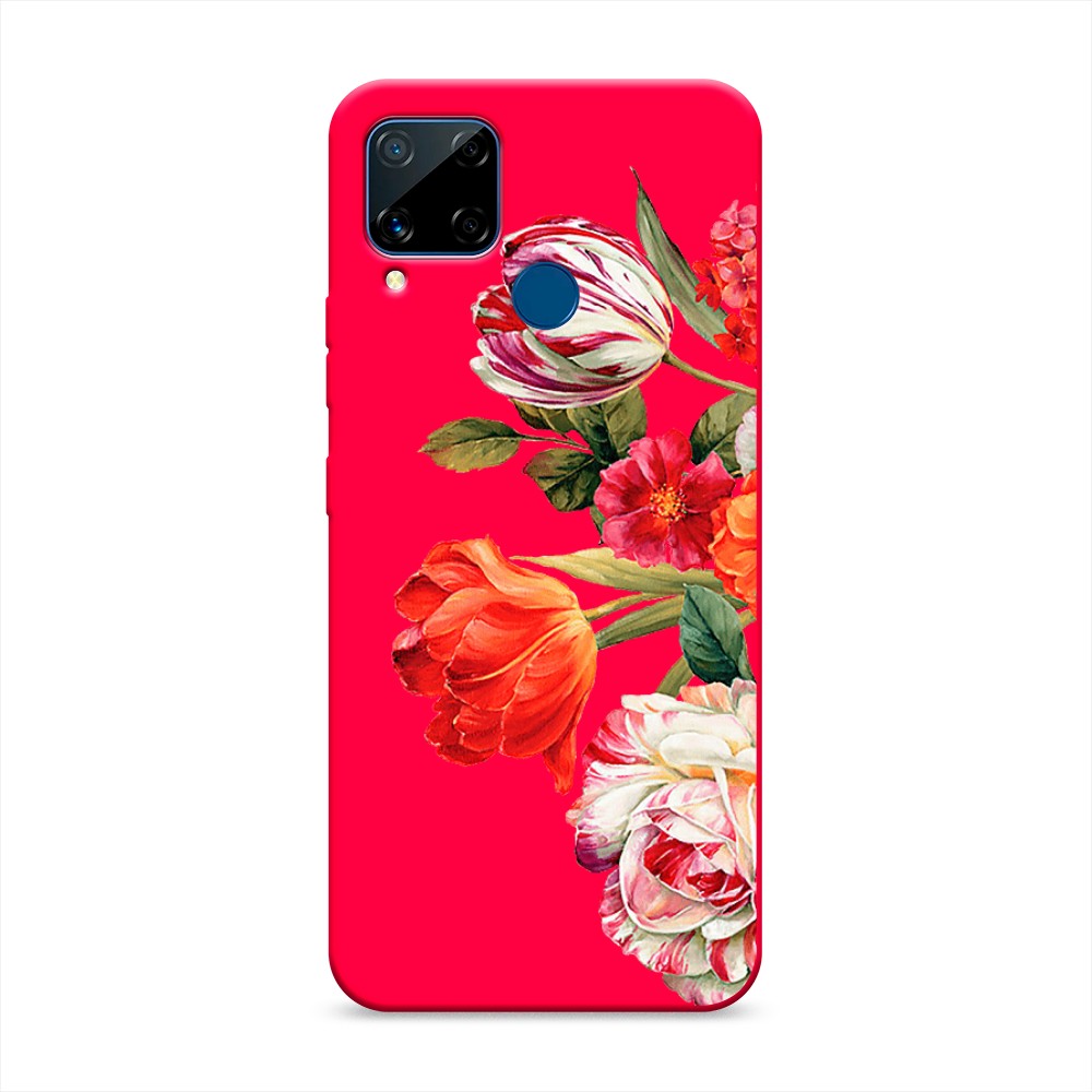 

Чехол Awog на Realme C15 "Весенний букет", Разноцветный, 255053-1