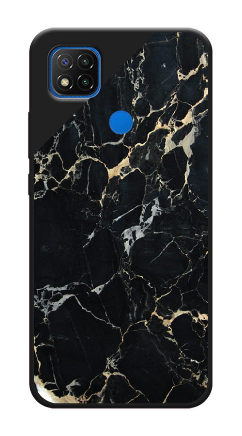 

Чехол Awog на Xiaomi Redmi 9C "Черный мрамор уголок", Разноцветный, 39052-1