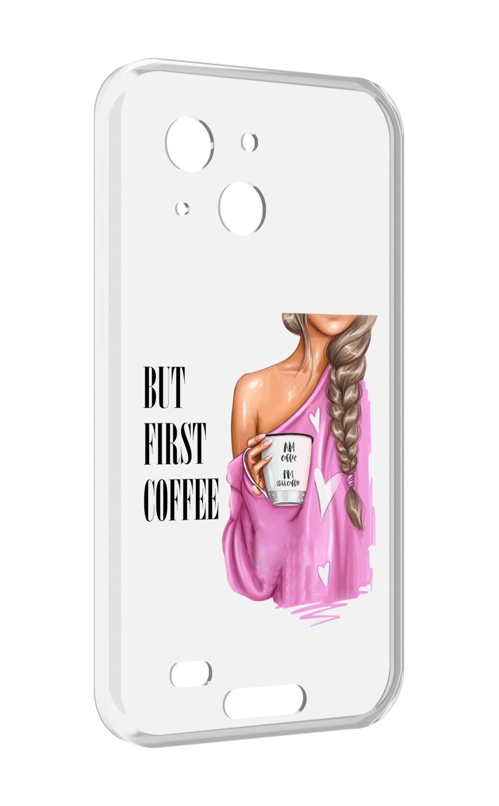 

Чехол MyPads сначала-кофе для Oukitel WP20 / WP20 Pro, Прозрачный, Tocco