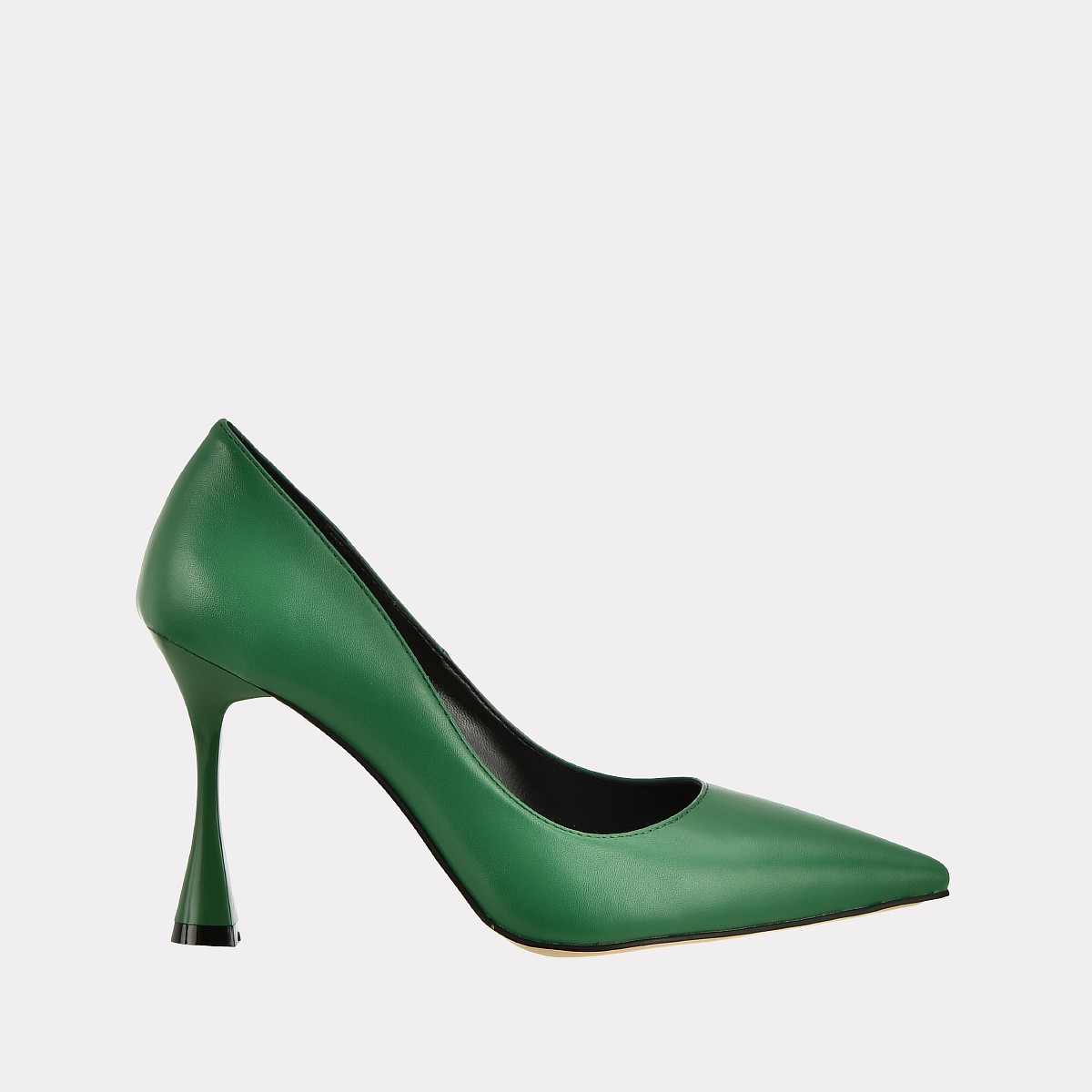 Туфли женские Versiya shop LD377 зеленые 35 RU