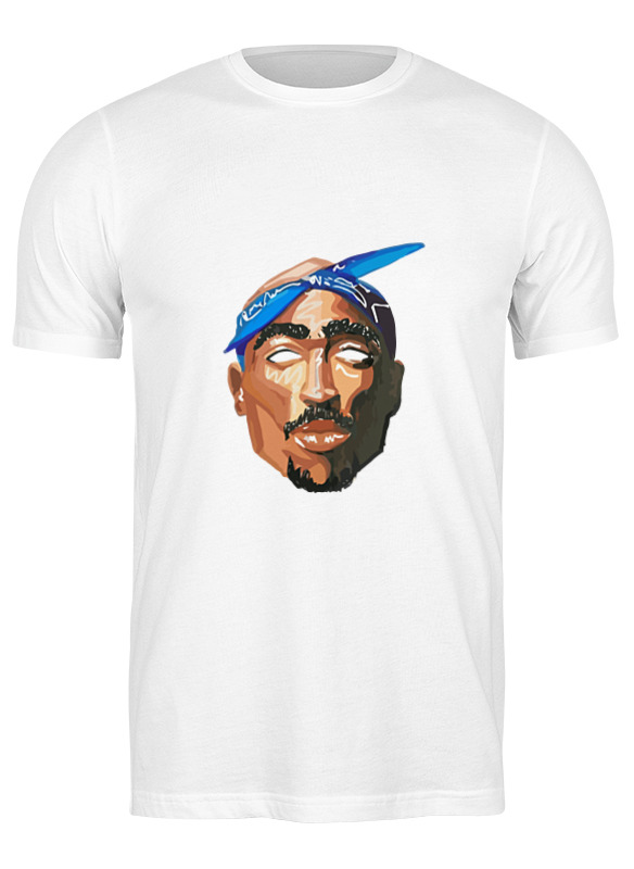 

Футболка мужская Printio Тупак (2pac) белая XL, Белый, Тупак (2pac)