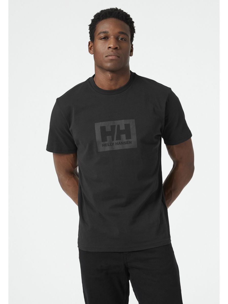 

Футболка мужская Helly Hansen HE642D011 черная L, Черный, HE642D011