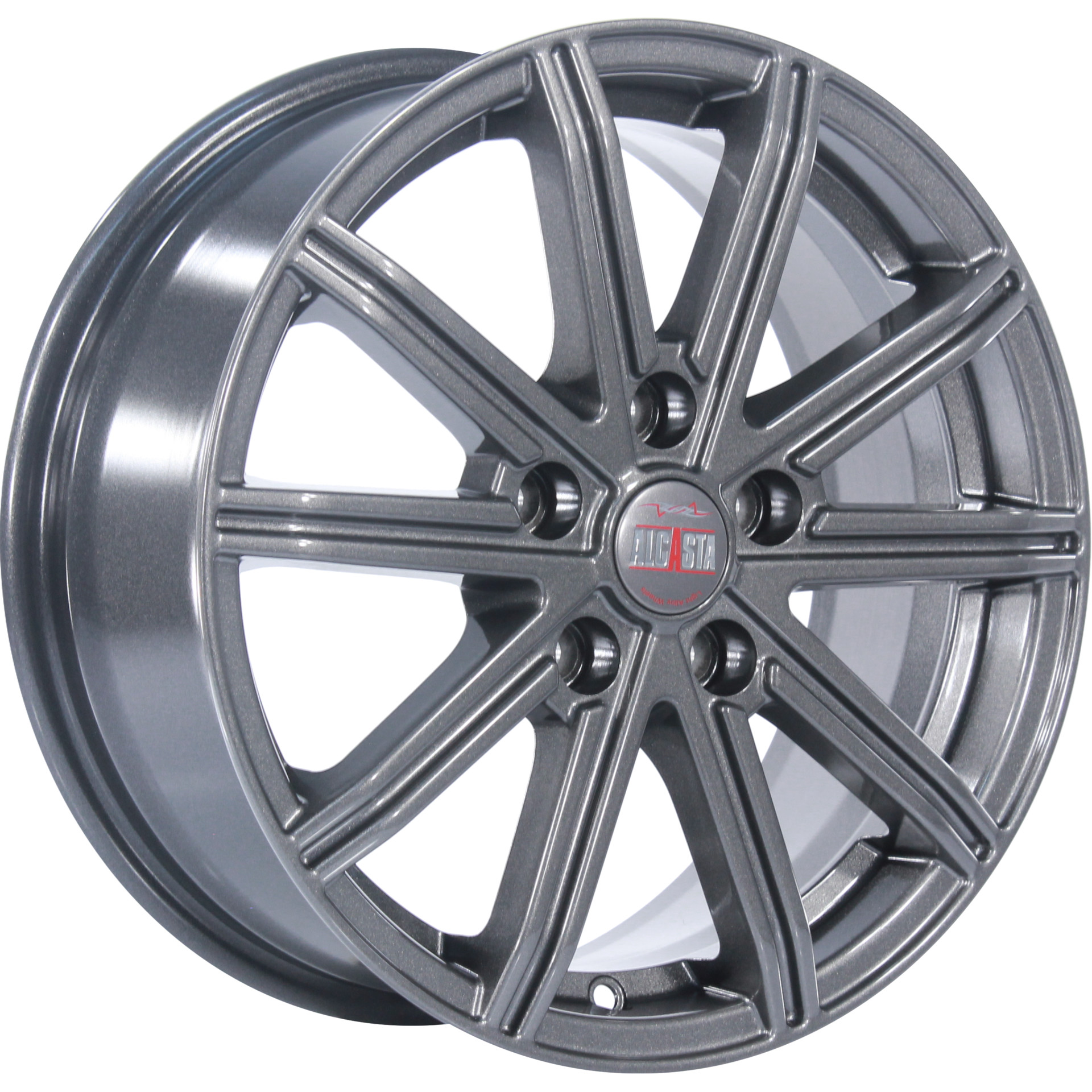 

Колесный диск R16 5x114,3 6,5J ET47 D66,1 Alcasta M64 GRAPHITE, Серый