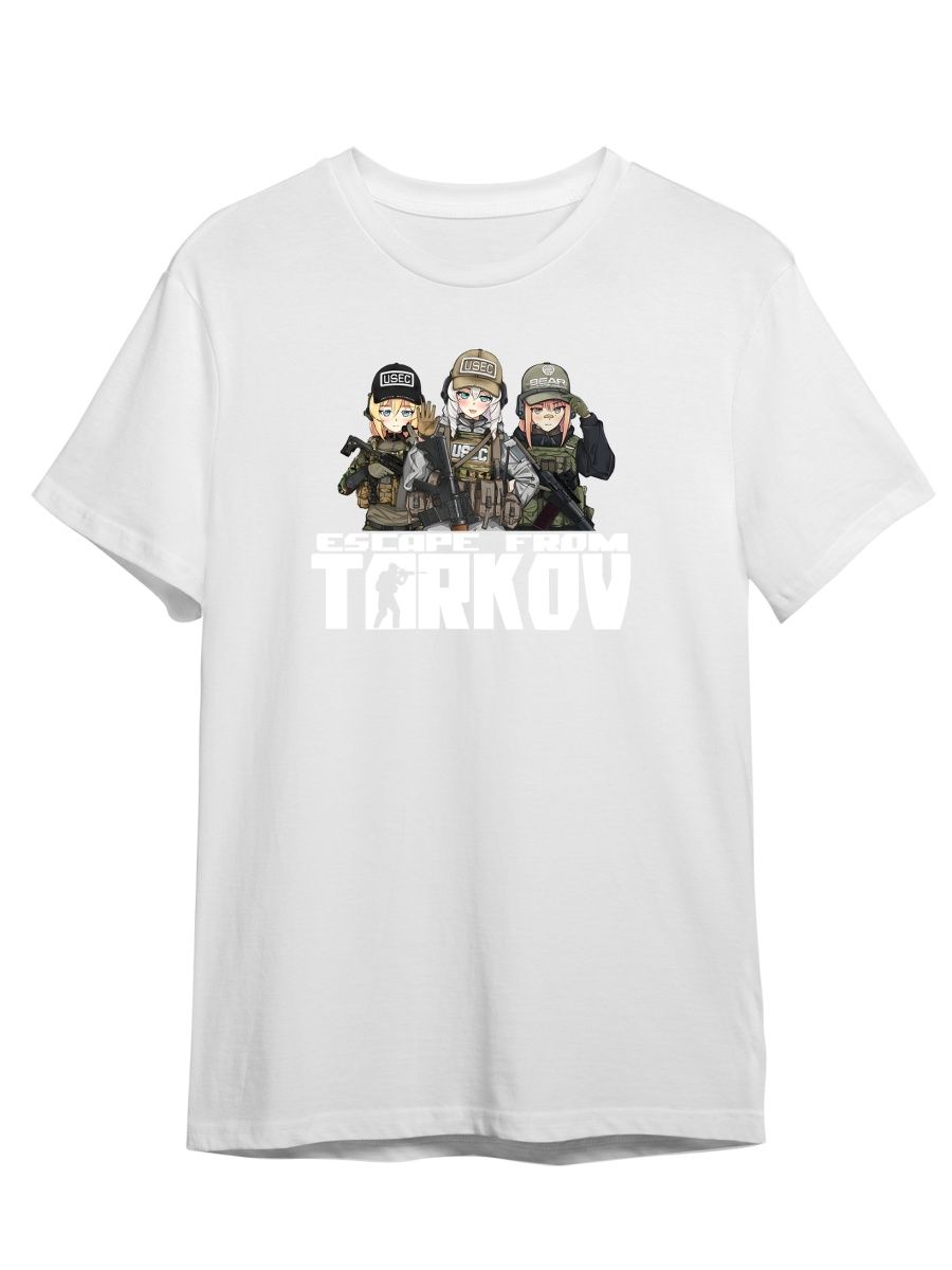 

Футболка унисекс СувенирShop Аниме тян/Тарков/Tarkov 6 белая S, Белый, "Аниме тян/Тарков/Tarkov" 6