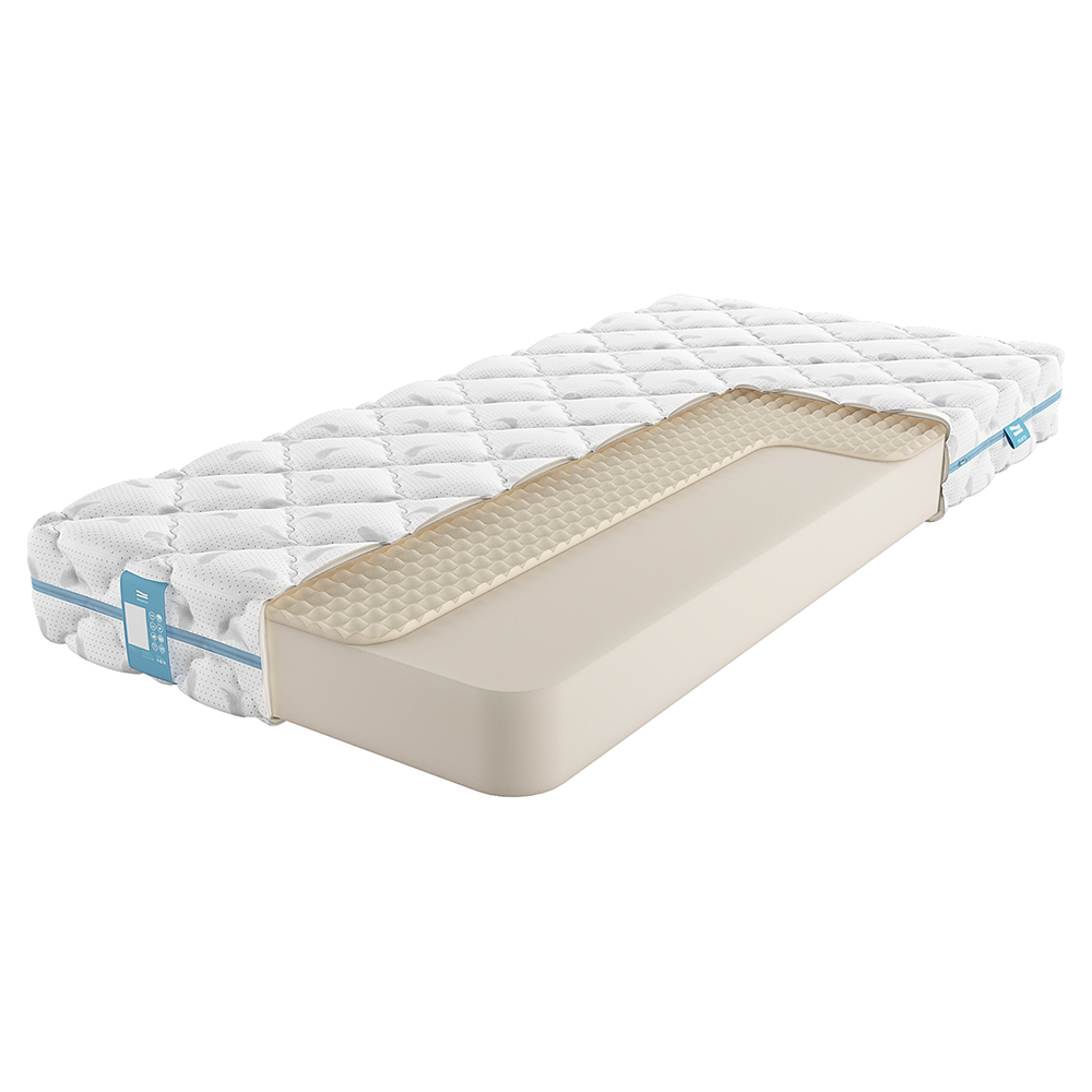 

Матрас беспружинный Promtex Rolf Standart 20 M 140x200, Белый, Rolf Standart 20 M