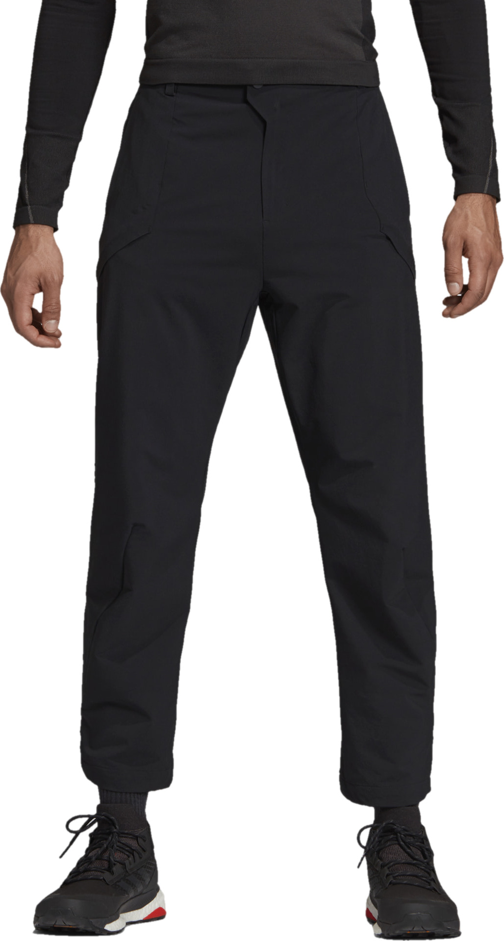 Спортивные брюки мужские Adidas M HIKING PANTS  BLACK черные 48 RU