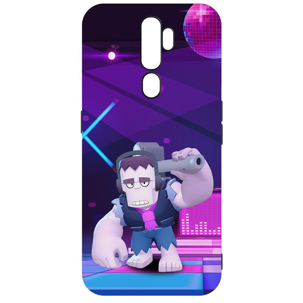 

Чехол-накладка Krutoff Софт Кейс Brawl Stars - Фрэнк для Oppo A9 (2020) черный