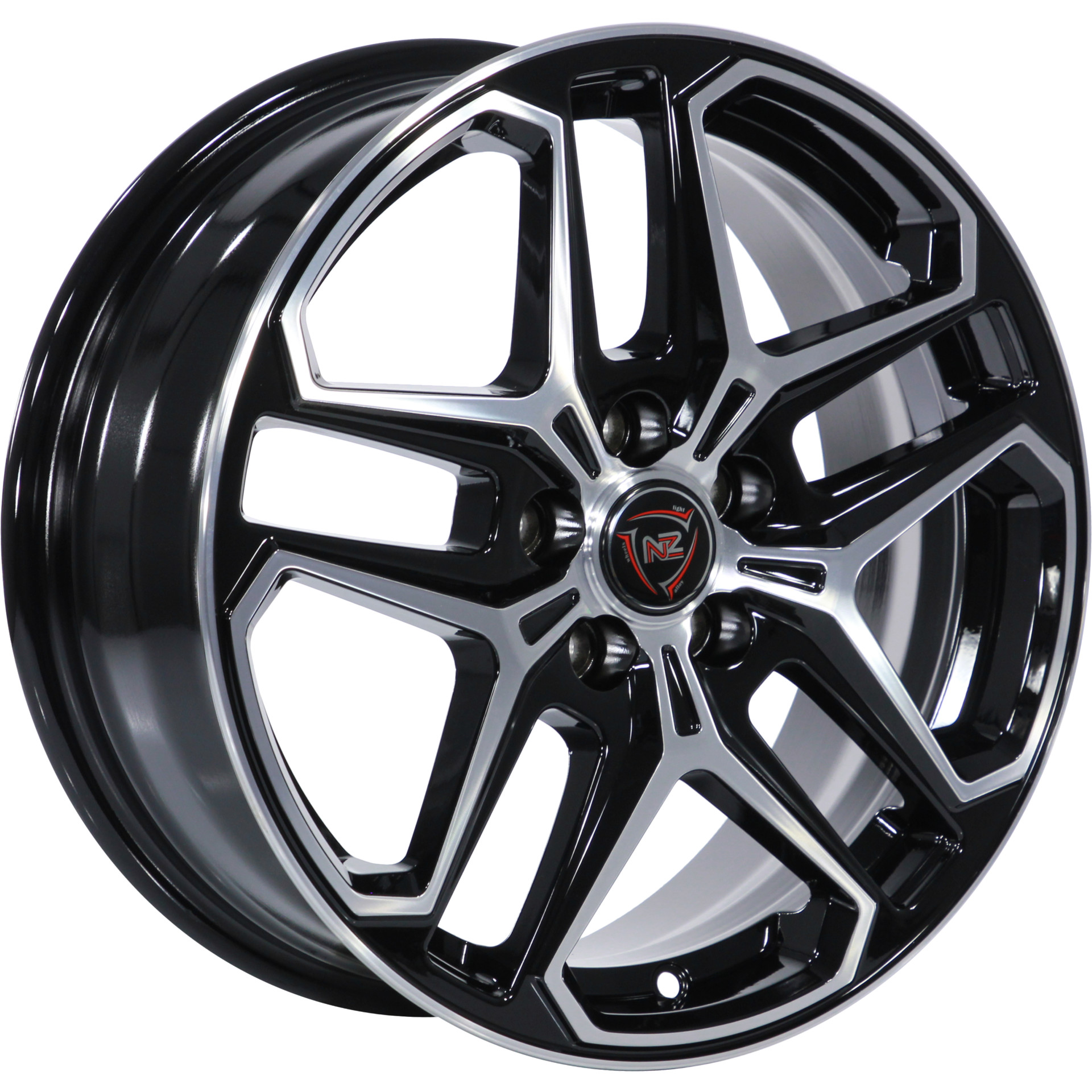 фото Колесный диск r16 5x114,3 6,5j et45 d67,1 nz wheels r-04 bkf