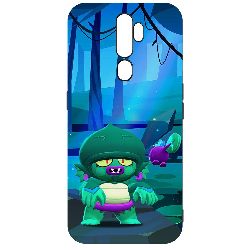 

Чехол-накладка Krutoff Софт Кейс Brawl Stars - Болотный Джин для Oppo A9 (2020) черный