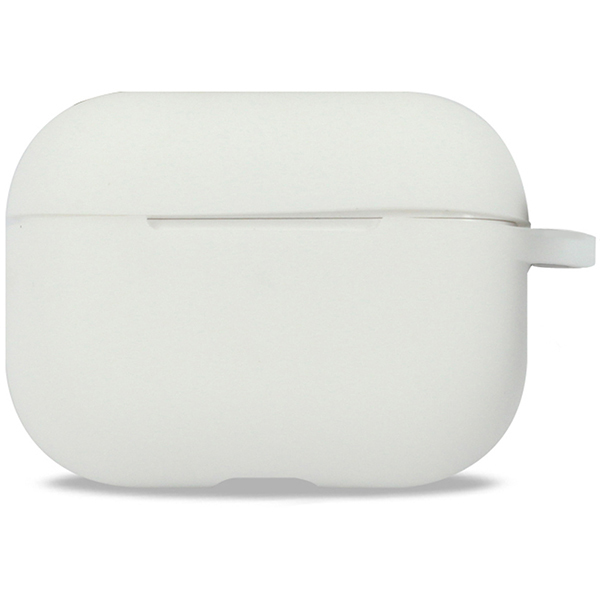 фото Силиконовый чехол для apple airpods pro tpu вид 1 с карабином прозрачный