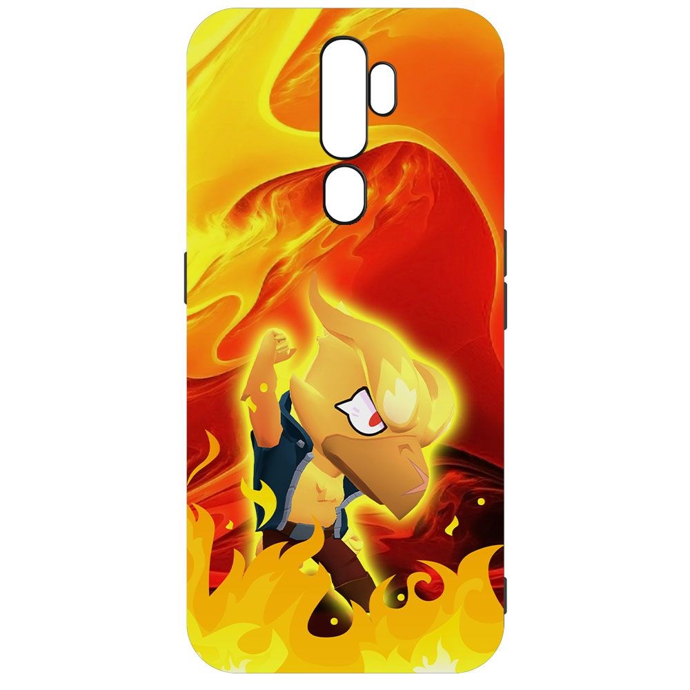 

Чехол-накладка Krutoff Софт Кейс Brawl Stars - Ворон-Феникс для Oppo A5 (2020) черный