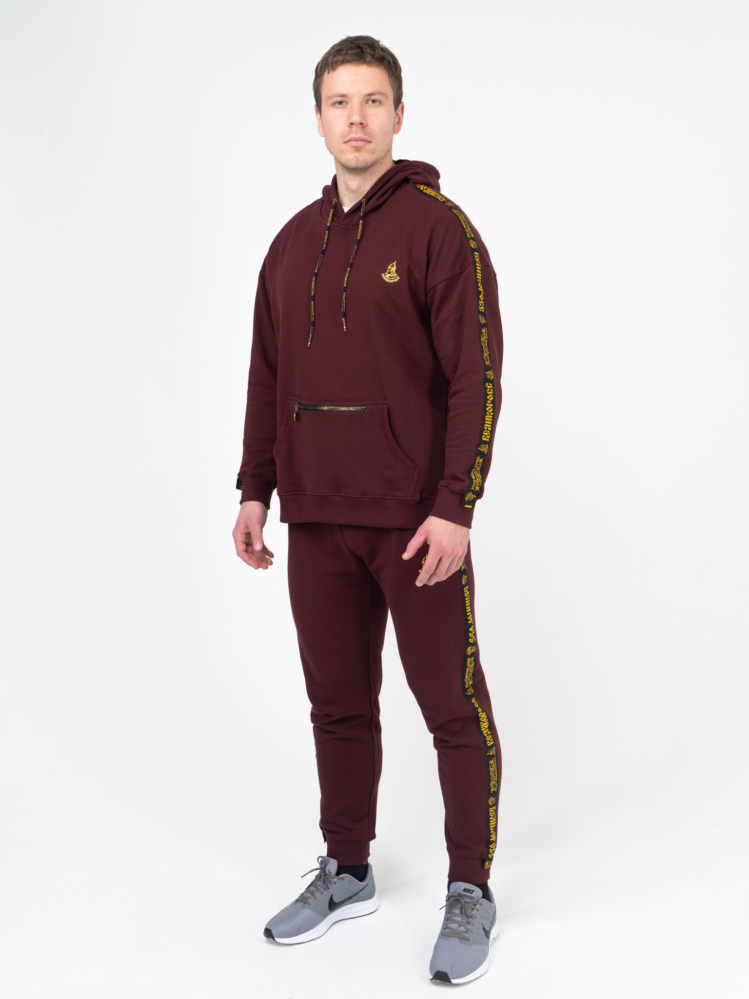 

Костюм мужской Великоросс 93 бордовый 58 RU, 93