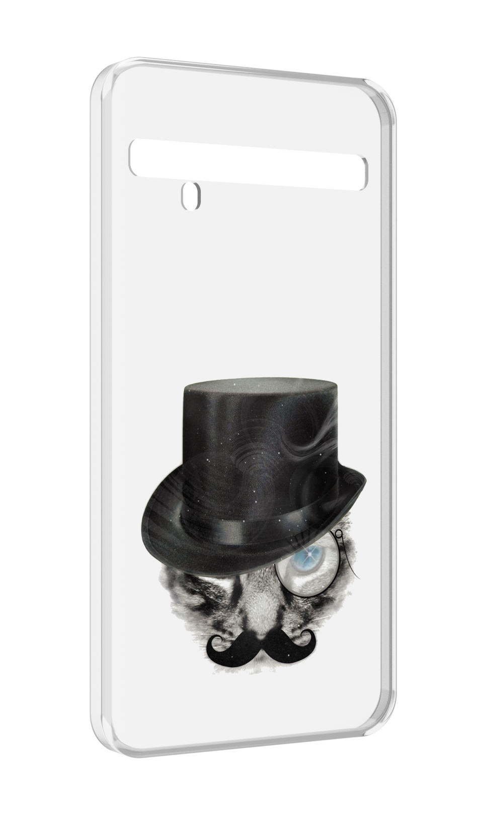 

Чехол MyPads интелегентный кот для TCL 10 Pro / TCL 10 + Plus, Прозрачный, Tocco