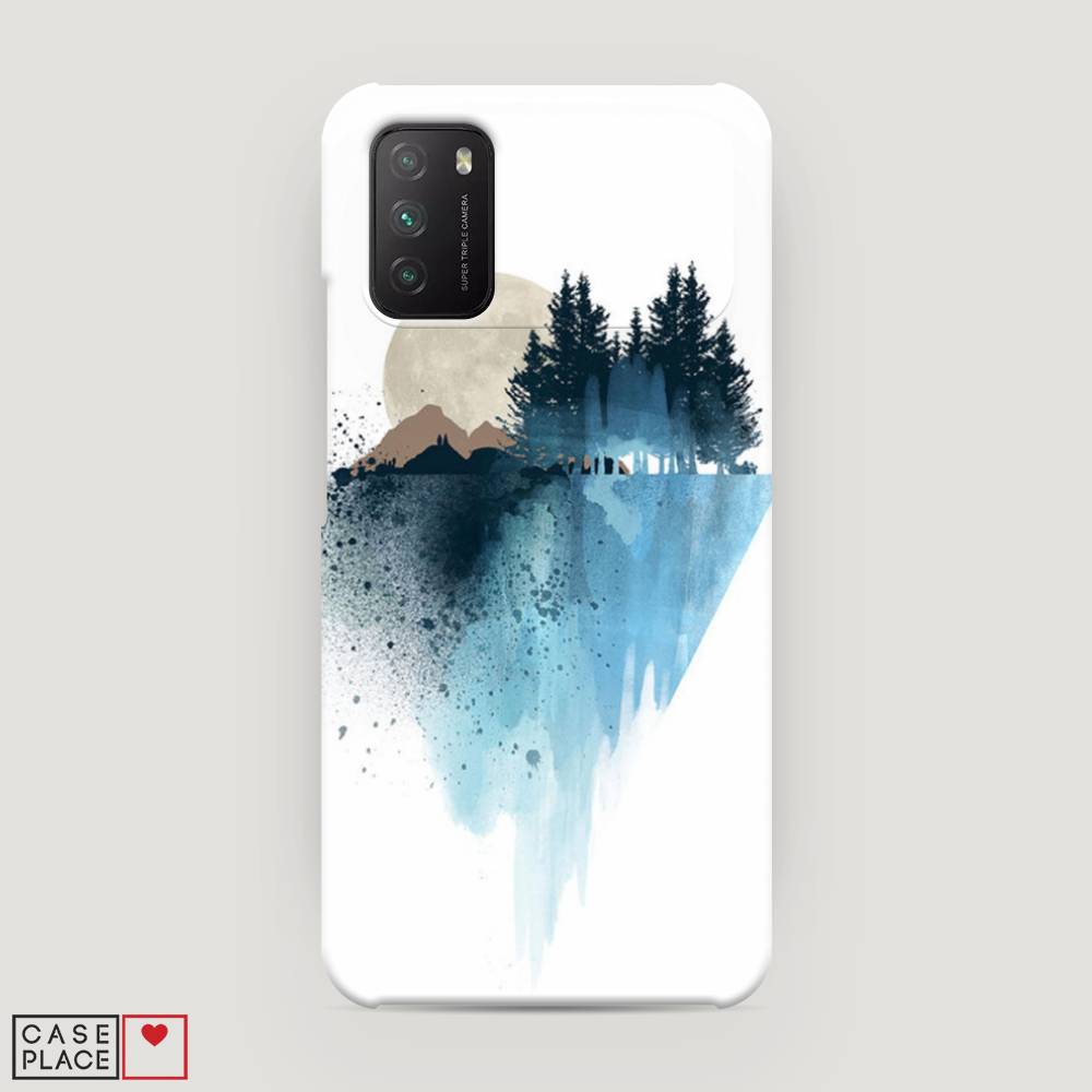 

Пластиковый чехол "Горы 5" на Xiaomi Poco M3, 39520-3