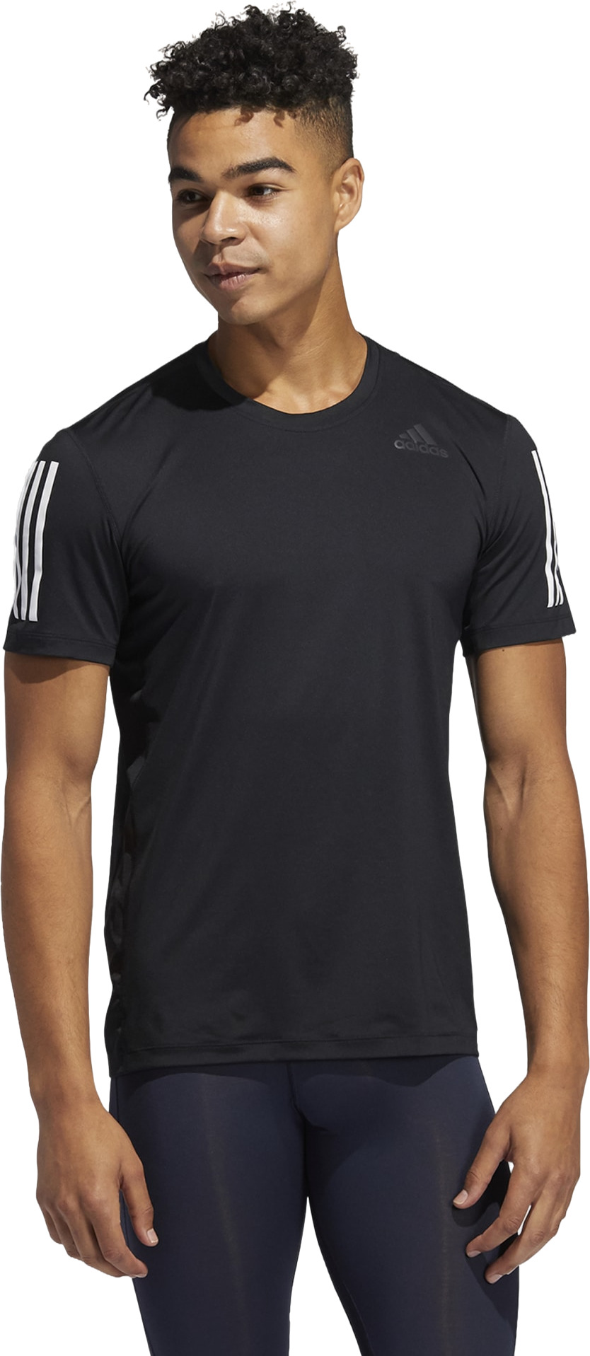 

Футболка мужская Adidas TF SS FTD 3S черная S, Черный, TF SS FTD 3S