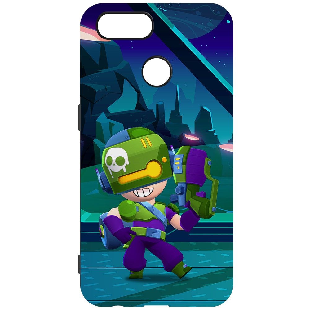 

Чехол-накладка Krutoff Софт Кейс Brawl Stars - Контрабандистка Пенни для Oppo A12 черный