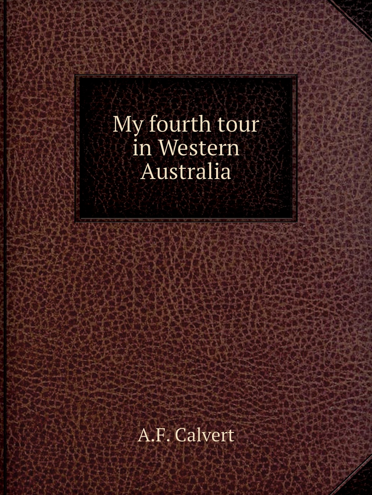 

My fourth tour in Western Australia