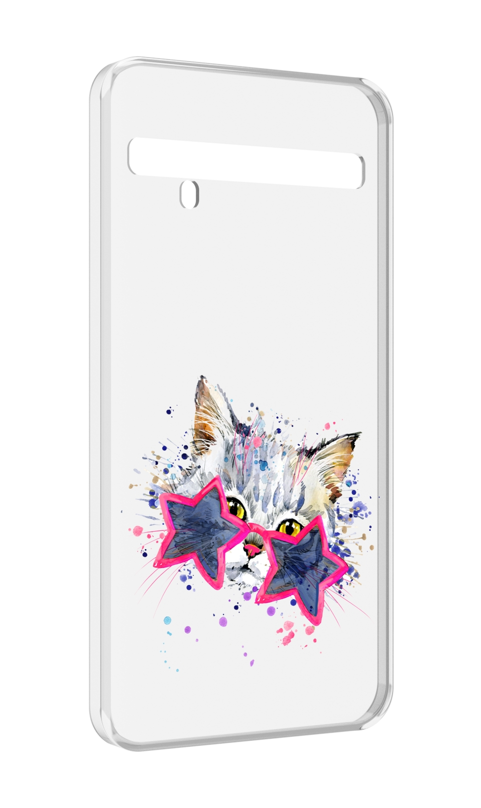 

Чехол MyPads звездные очки для TCL 10 Pro / TCL 10 + Plus, Прозрачный, Tocco