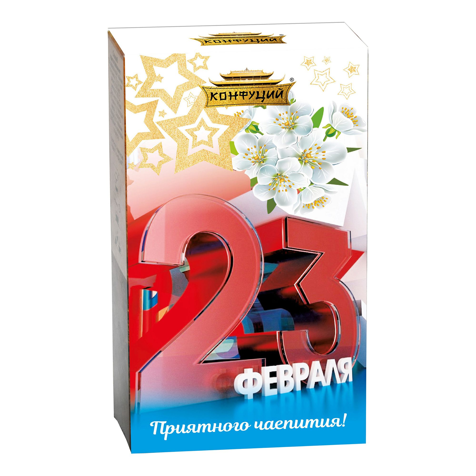 

Чай черный Конфуций с ароматом Эрл Грей листовой 70 г