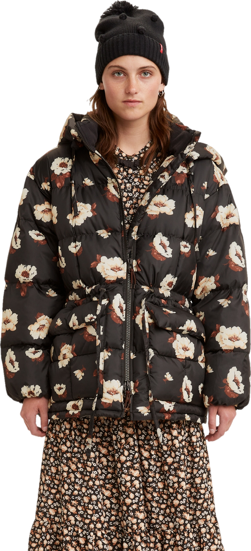 

Куртка женская Levi's Women Roland Puffer Jacket черная XS, Черный, Women Roland Puffer Jacket