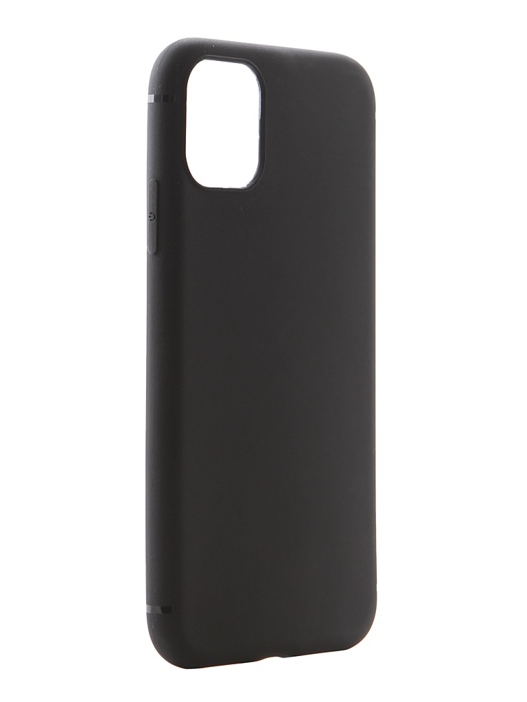 фото Чехол svekla для apple iphone 11 silicone black sv-ap11-mbl