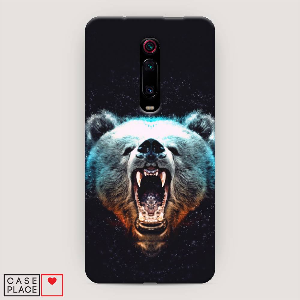 

Пластиковый чехол "Медведь" на Xiaomi Redmi K20, 35520-1