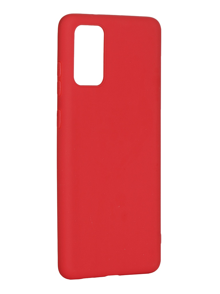 фото Чехол pero для samsung galaxy s20 plus soft touch red cc01-s20pr