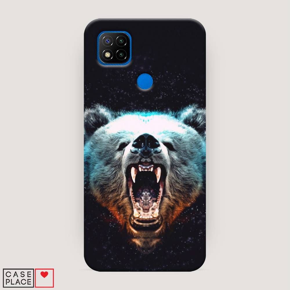 

Пластиковый чехол "Медведь" на Xiaomi Redmi 9C, 39020-1