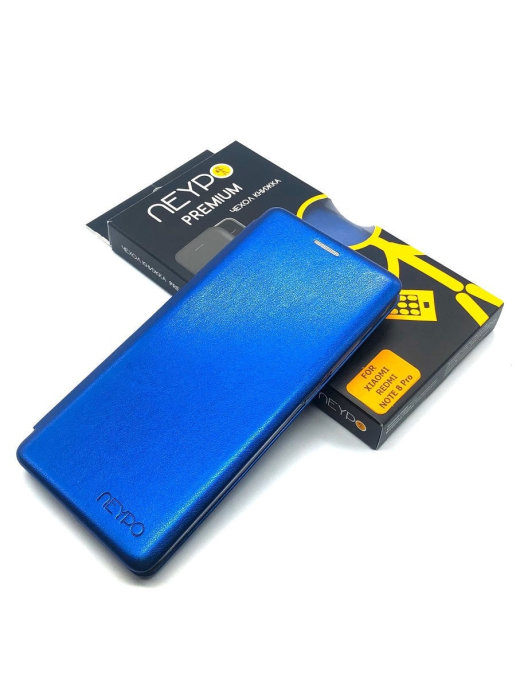 фото Чехол neypo для xiaomi redmi note 8 pro premium blue nsb15400